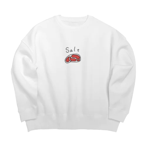Salt(お肉) Big Crew Neck Sweatshirt