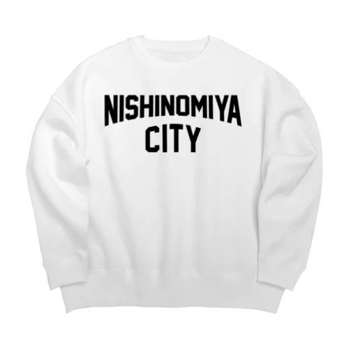 nishinomiya city　西宮ファッション　アイテム Big Crew Neck Sweatshirt