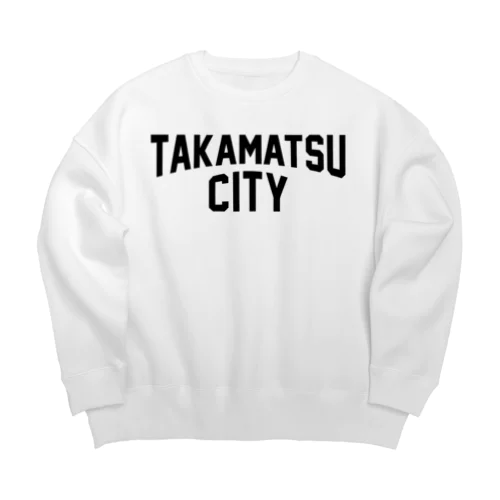 takamatsu city　高松ファッション　アイテム Big Crew Neck Sweatshirt