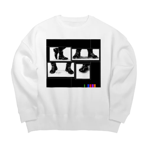 レザーシューズ Big Crew Neck Sweatshirt