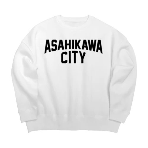 asahikawa city　旭川ファッション　アイテム Big Crew Neck Sweatshirt