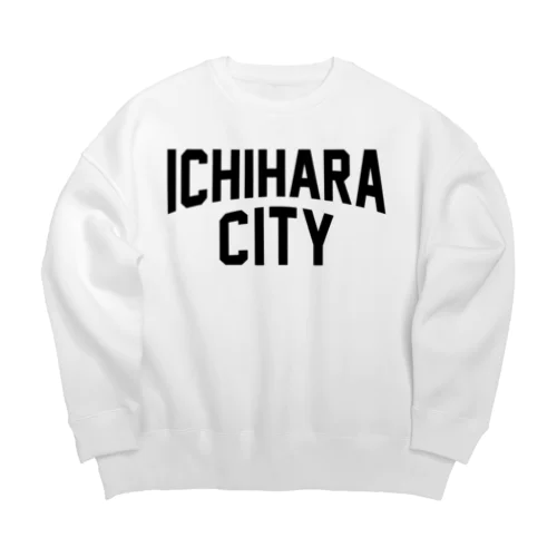 ichihara city　市原ファッション　アイテム Big Crew Neck Sweatshirt