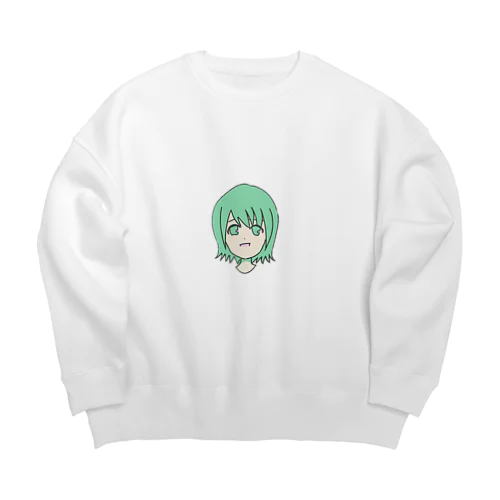 みどりちゃん Big Crew Neck Sweatshirt