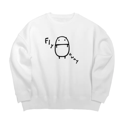 Flyaway Big Crew Neck Sweatshirt