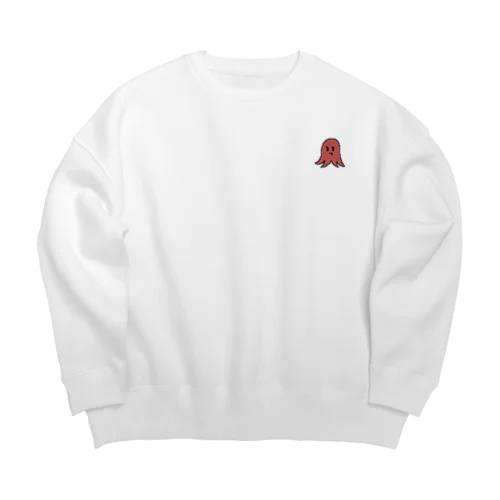 ドット絵ういんなーちゃん Big Crew Neck Sweatshirt