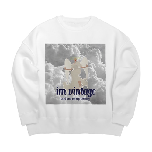 im vintage Big Crew Neck Sweatshirt