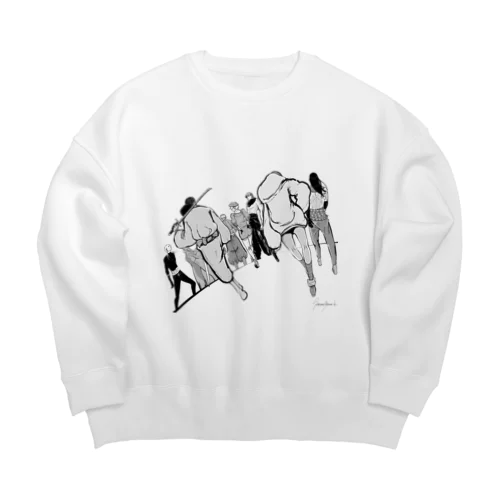 【DIGO】 Big Crew Neck Sweatshirt