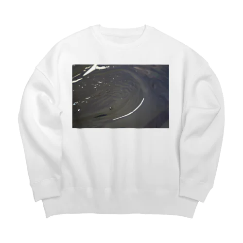 paint_it_black Big Crew Neck Sweatshirt