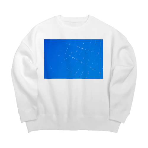 水滴青空糸 Big Crew Neck Sweatshirt