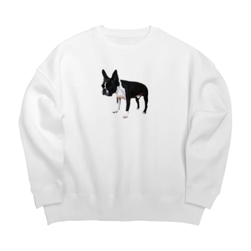 ボストンテリア Big Crew Neck Sweatshirt