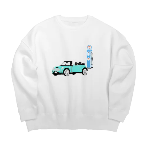 車50s' Big Crew Neck Sweatshirt