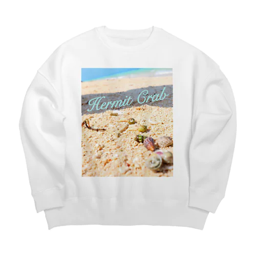 ヤドカリ Big Crew Neck Sweatshirt