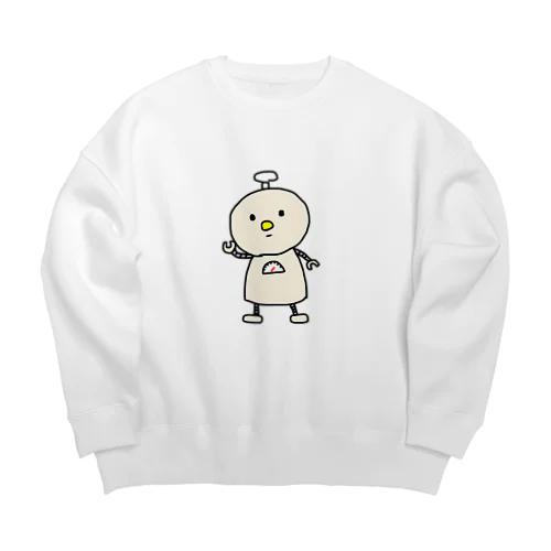 ろぼぼん Big Crew Neck Sweatshirt