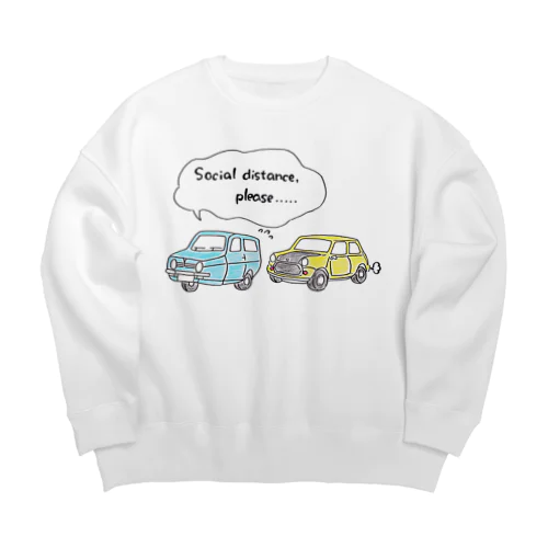 可哀想なロビン Big Crew Neck Sweatshirt