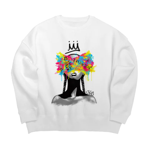 I AM THE STAR. Big Crew Neck Sweatshirt