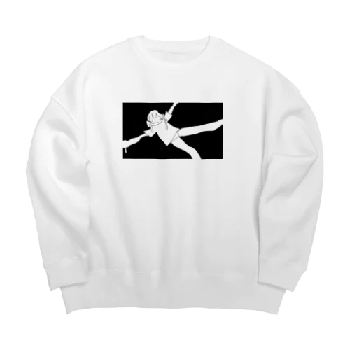 すう Big Crew Neck Sweatshirt