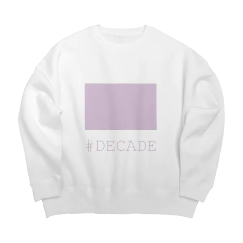 #DECADE Big Crew Neck Sweatshirt