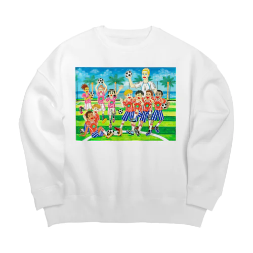 壁はきっと、取り外せる。 Big Crew Neck Sweatshirt