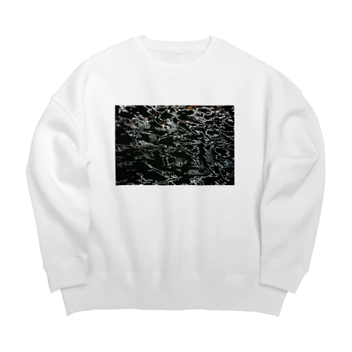 水面の写真 Big Crew Neck Sweatshirt