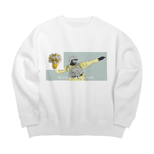 デイジーシリーズ Big Crew Neck Sweatshirt