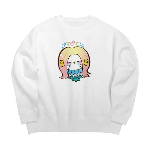 アマピエン Big Crew Neck Sweatshirt