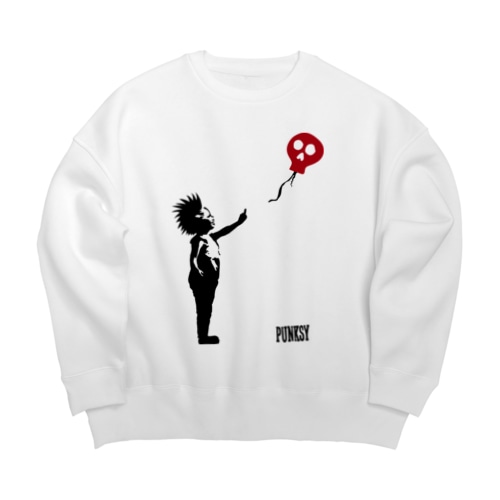 パンクシー Big Crew Neck Sweatshirt