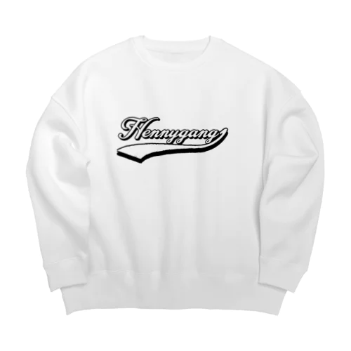 ヘニギャン BBロゴ Big Crew Neck Sweatshirt