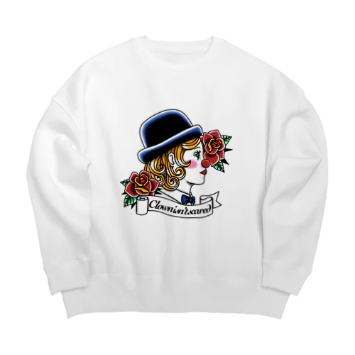 オールドスクールのクラウン Big Crew Neck Sweatshirt