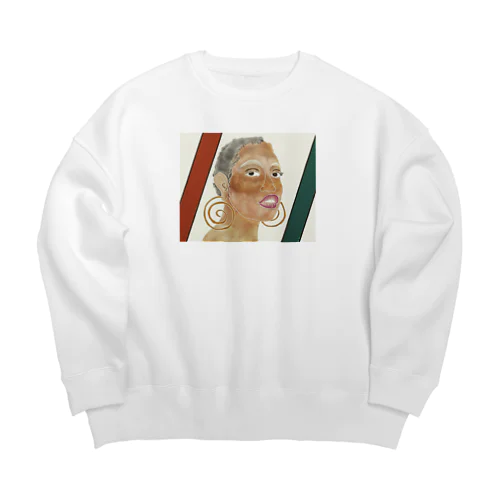 Naomi Big Crew Neck Sweatshirt