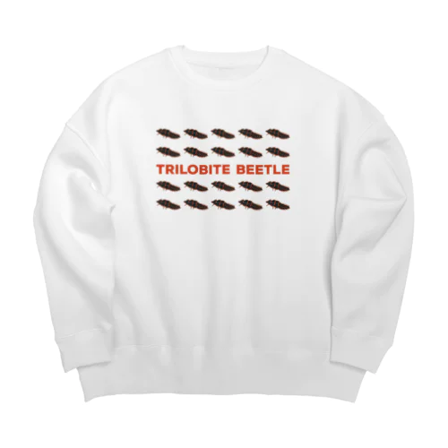 サンヨウベニボタル Big Crew Neck Sweatshirt