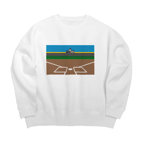 甲子園 Big Crew Neck Sweatshirt