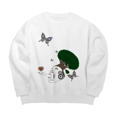 エクスタシー Big Crew Neck Sweatshirt