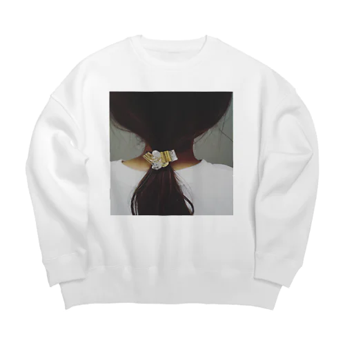 後ろ頭 Big Crew Neck Sweatshirt