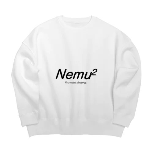 ネムネム Big Crew Neck Sweatshirt