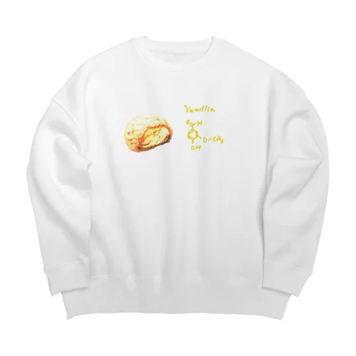 バニリン Big Crew Neck Sweatshirt