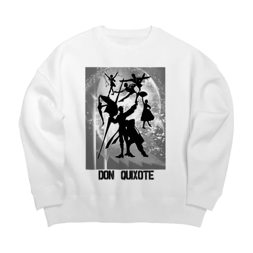 バレエ　ドンキホーテ Big Crew Neck Sweatshirt