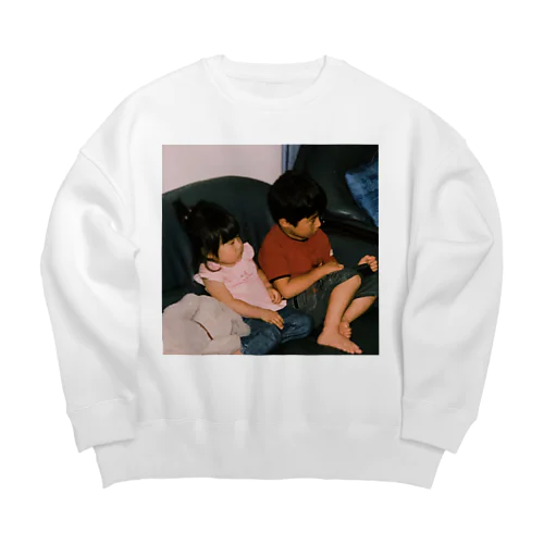 さよーならお兄さん Big Crew Neck Sweatshirt