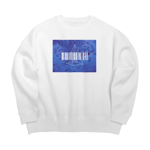 泡のコード Big Crew Neck Sweatshirt