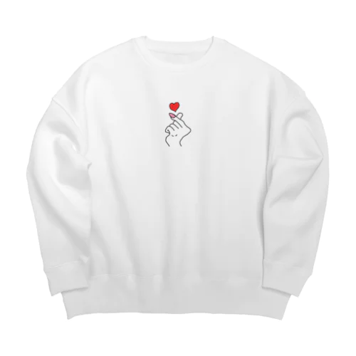 きゅんT GAL Big Crew Neck Sweatshirt