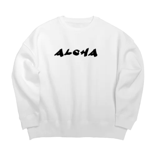 ALOHA Big Crew Neck Sweatshirt