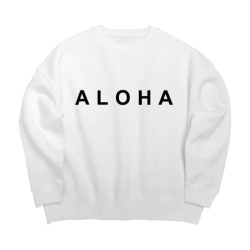 ALOHA Big Crew Neck Sweatshirt