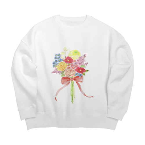 FUNTIME-peace Big Crew Neck Sweatshirt