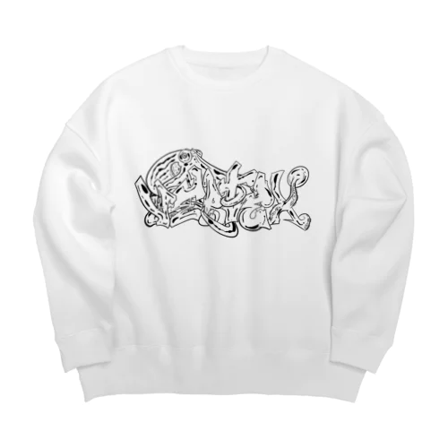 蛸 Big Crew Neck Sweatshirt