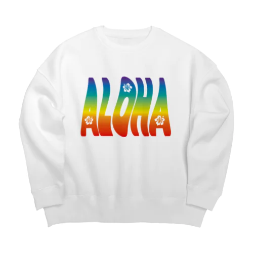ALOHA Big Crew Neck Sweatshirt