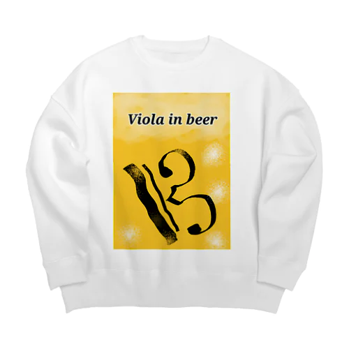 Viola in beer ビッグシルエットスウェット