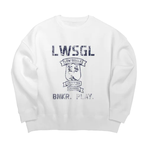 COLLEGE SYMBOL 01 Big Crew Neck Sweatshirt