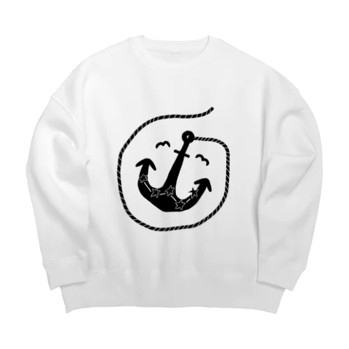 碇星 Big Crew Neck Sweatshirt