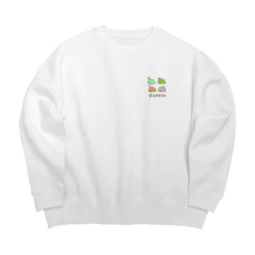ﾛﾝｷｮって知ってる？春夏秋冬 Big Crew Neck Sweatshirt