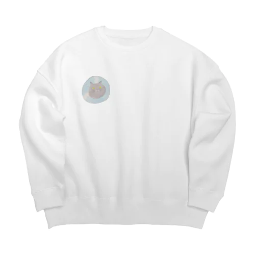 エリザベスブリショー Big Crew Neck Sweatshirt