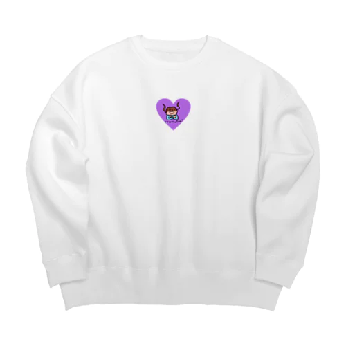 ねちゃだめ？ Big Crew Neck Sweatshirt